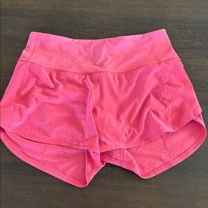 lululemon athletica High Rise Speed Athletic Shorts 4in inseam